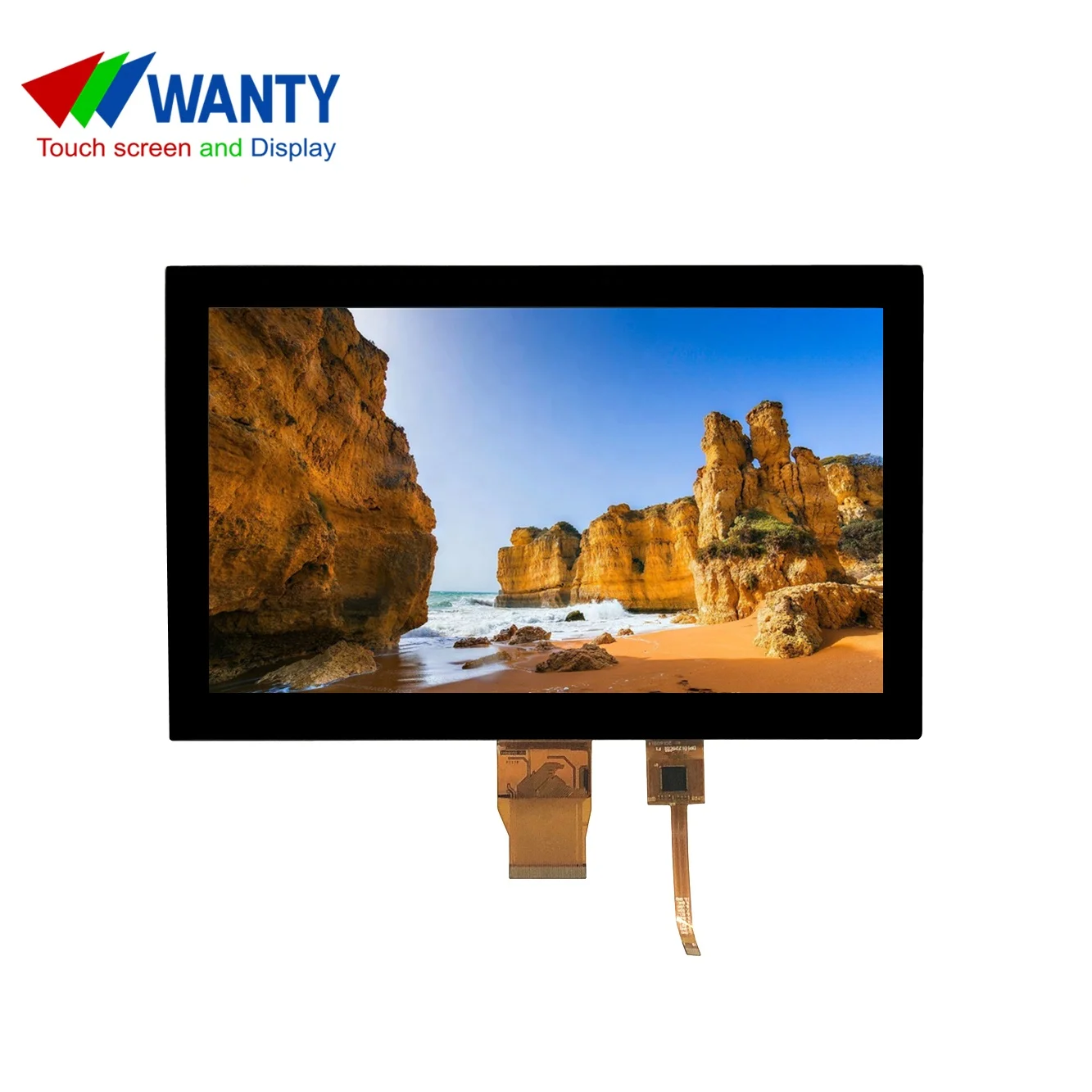 Industrial 10.1 Inch Lcd Capacitive Touch Screen 1024x600 Open Frame Touch Display Monitor for Service Equipment