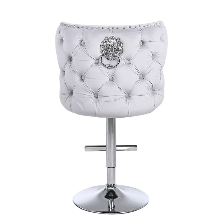 Wholesale Cheap Modern Luxury Fabric Velvet Modern bar Chair