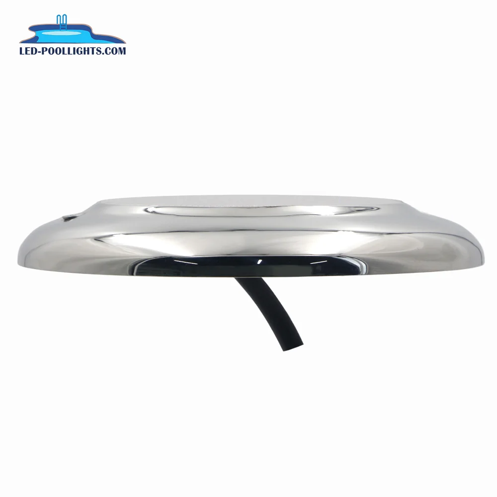 High Quality 12V IP68 Waterproof RGB LED Pool Light Smart Control Underwater Light for Pools and Ponds Surface Mounted