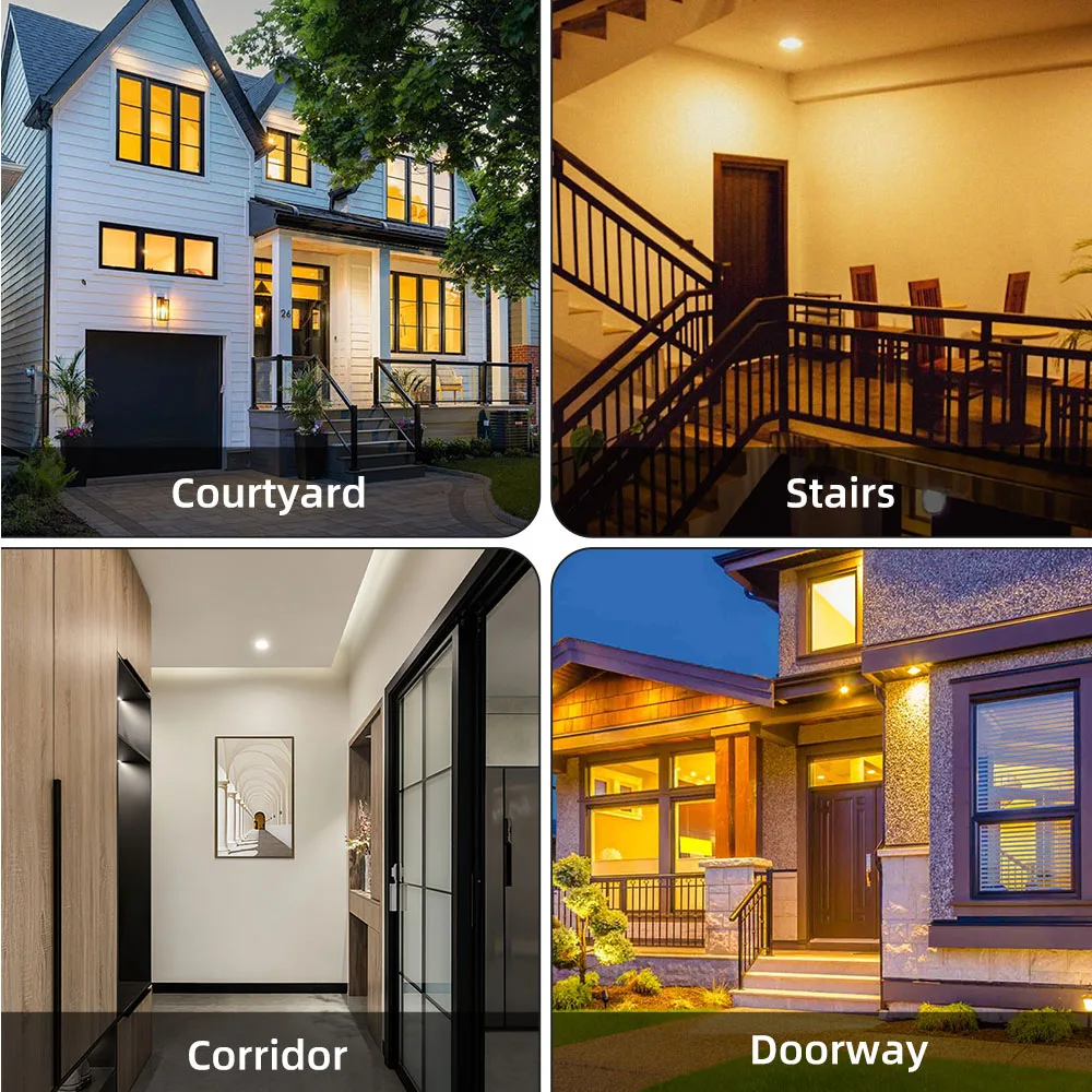 Motion Sensor Led Bulb KYOEON Smart RGBCW LED Bulb works with Tuya A19 E26 9W smart bulb with WiF