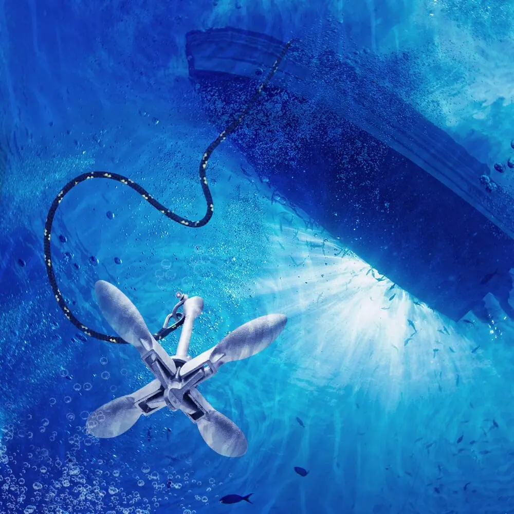 folding anchor kayak and paddle board anchor kit steel anchor kit for kayaks custom