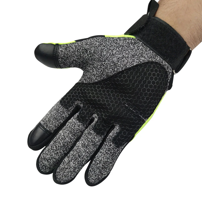 Outdoor Tactical Full Finger Gloves traffic Motorcycle ridding Gloves Long Finger Sports Fighting anti cut safety gloves