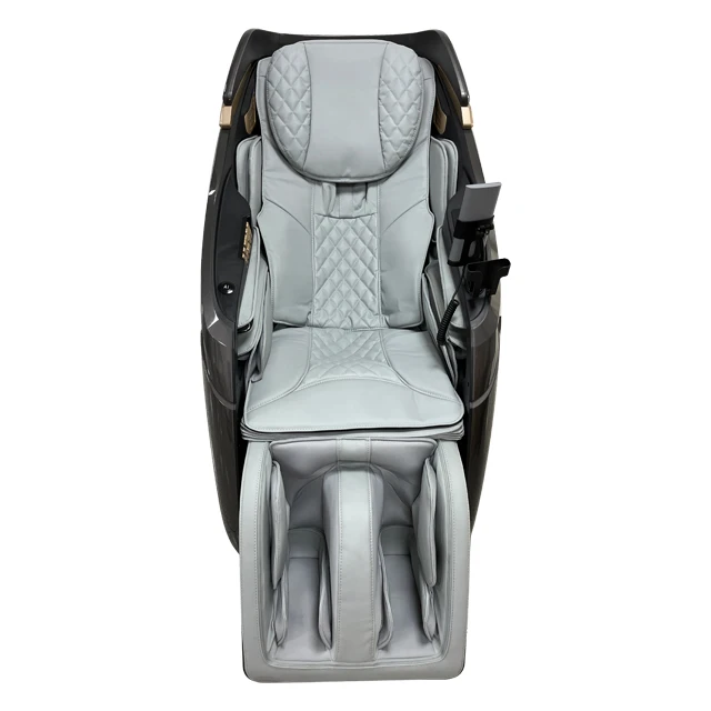 2023 new style 3D Luxury Electric  Zero Gravity Full Body Shiatsu Recliner foot  Massage Chair PU Leather with USB