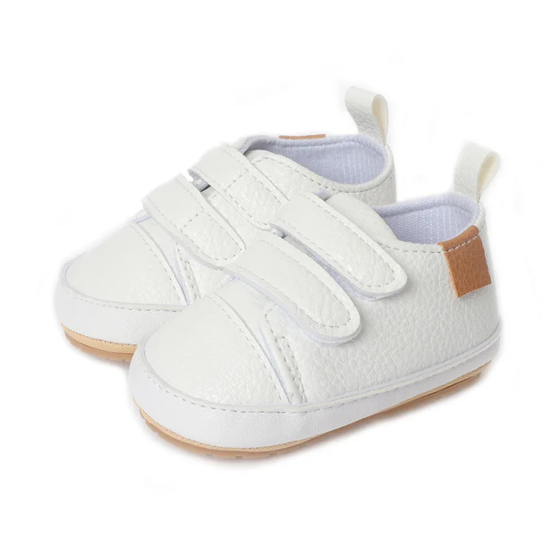 Brand New Toddler Baby Girls Shoes PU Leather Shoes Soft Sole Crib Shoes Spring Autumn First Walkers