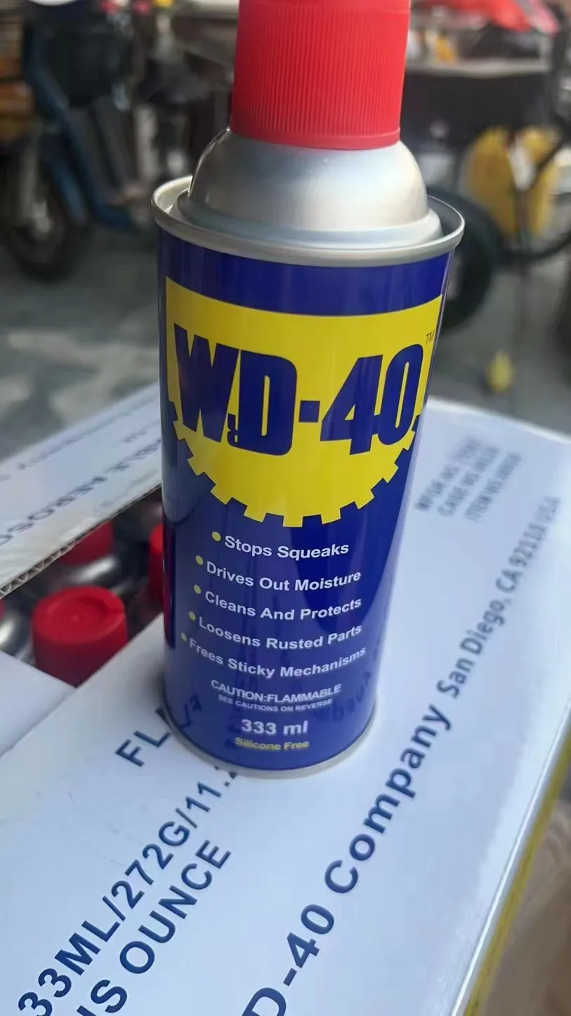 WD40 бутылка спрей для удаления ржавчины