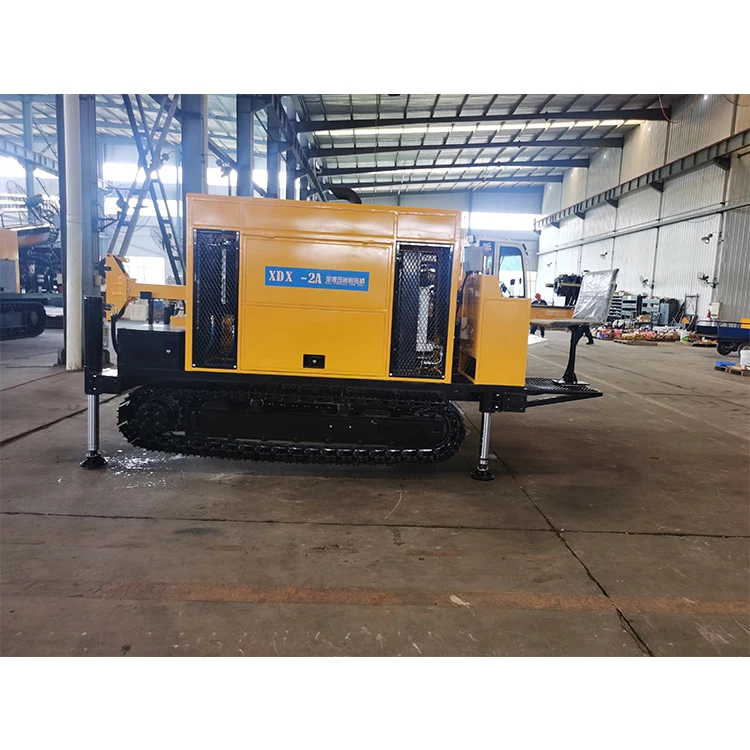 Full Hydraulic Core Diamond Wire Line Coring Drilling Rig with diesel Power Hydraulic System Efficient Rock Sample Drilling Rig