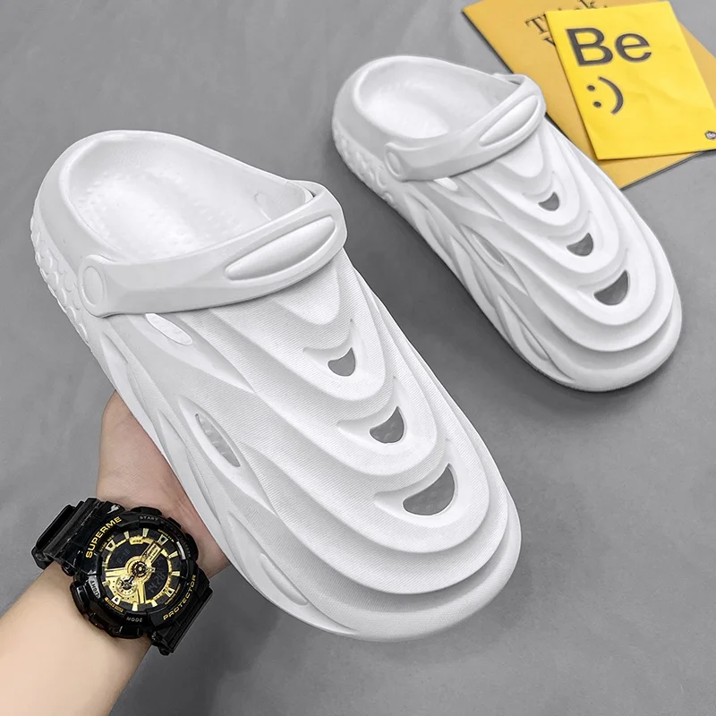 QY EVA Men Clogs Shoes Walking Garden Clogs for Women Unisex Anti-slip Men Clogs 2023 Factory New High Quality Beach Opp Bag