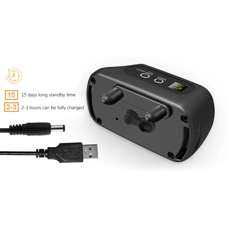 1000m 3 dogs Waterproof Rechargeable E-Collar Remote Electric Control Pet Dog Training Shock Collar