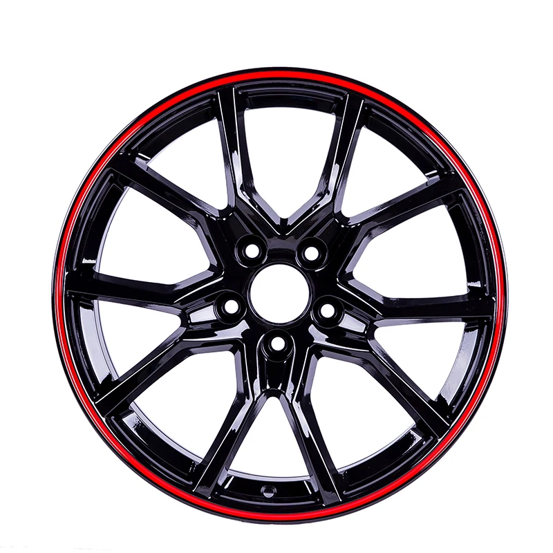 Factory Wholesale Black 17 Inch Alloy Rim Casting Alloy Aftermarket Wheels passenger car wheels & tires