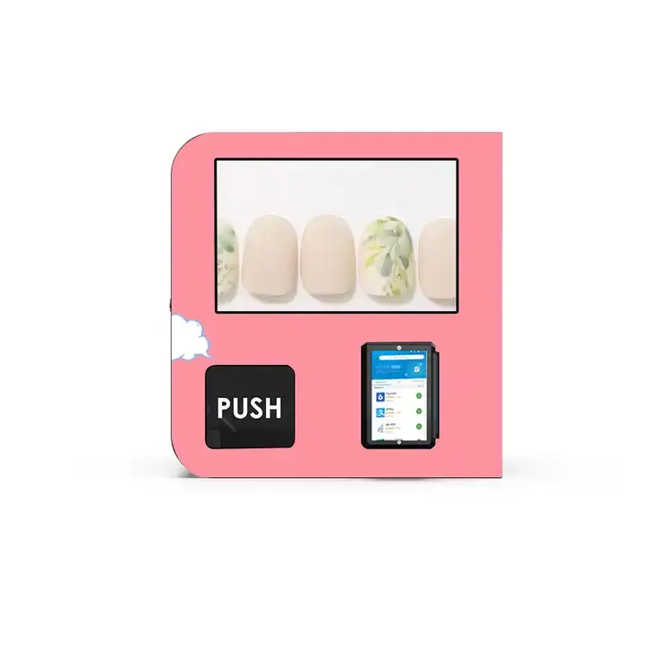 Touch Screen Mini Vending Machine Beauty 24 Hours Self-Service Cash/Qr Code/Apple Google Pay Automatic Nails-Vending-Machine