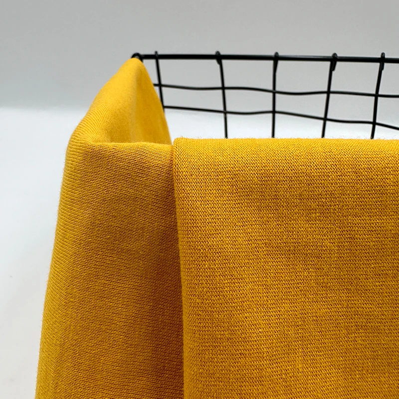 Knit Breathable 180 Gsm 100% Organic Cotton Single Jersey 180gsm Pima Cotton T Shirt Fabric