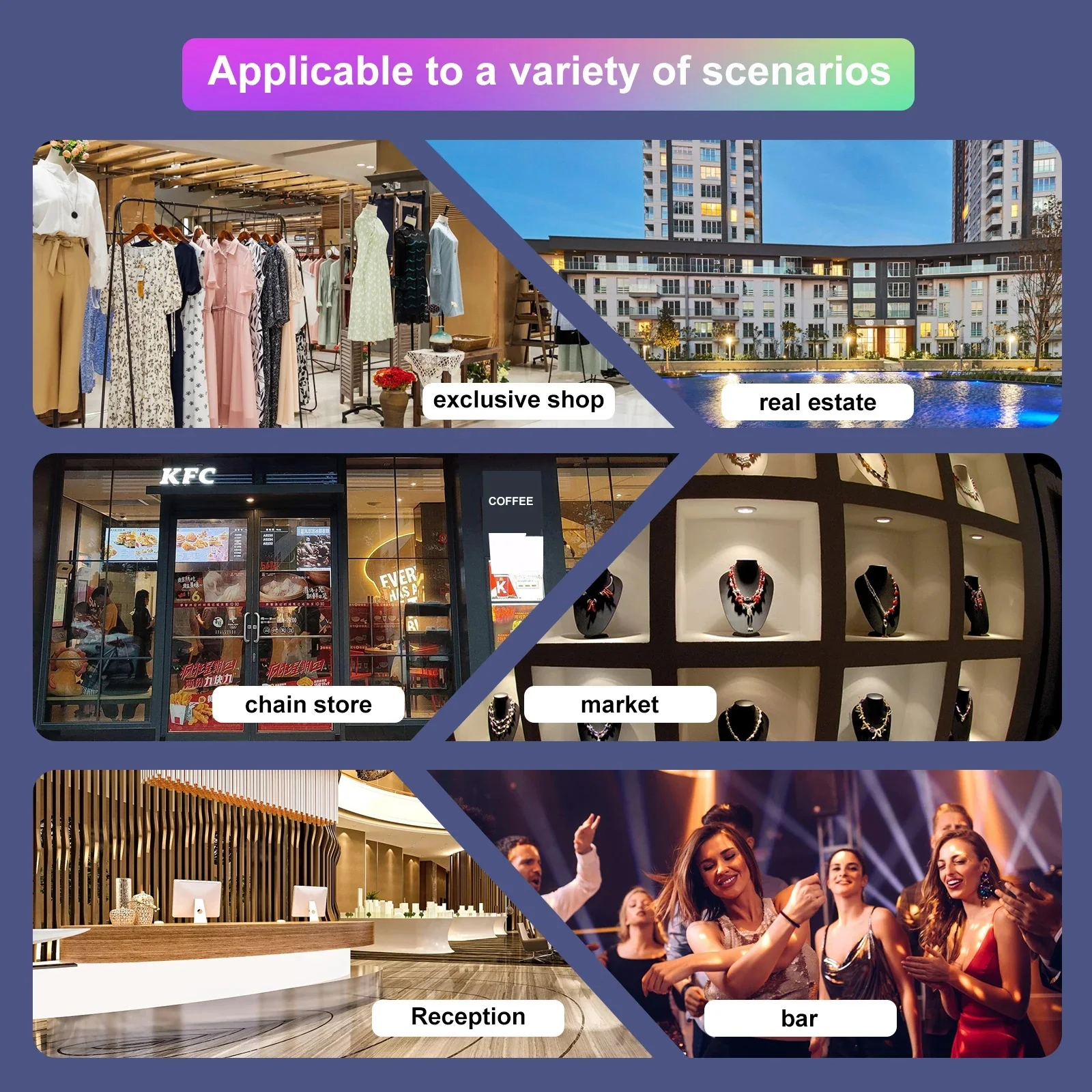 75cm High Resolution LED Display Advertising 3D Hologram Projector WiFi APP Control 1184LEDs 4K Definition 3D Hologram Fan