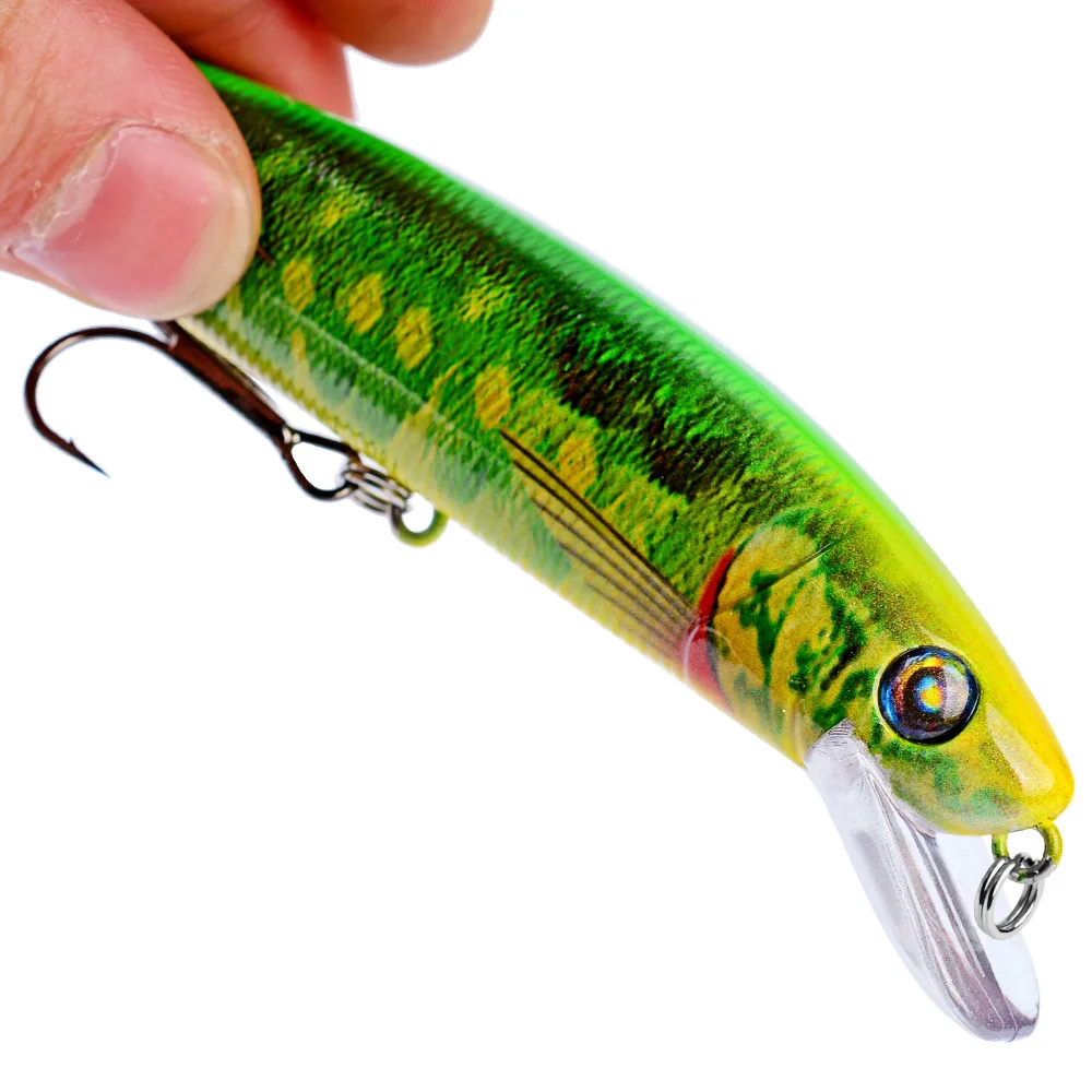 1PCS Jerk Minnow Lures 14CM/19G Sinking Vibration Lure Swimbait Pike Wobblers For Fishing Tackle Wholesale