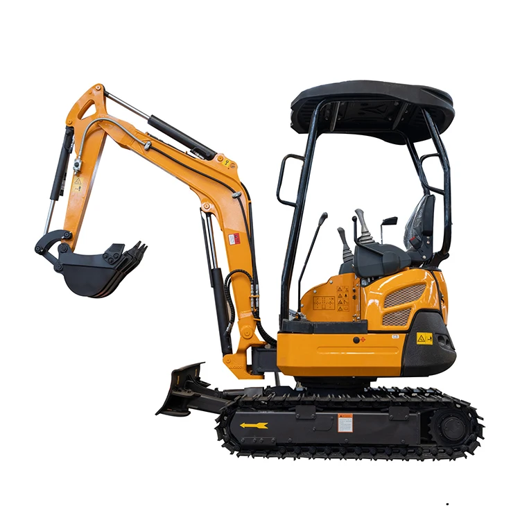 chinese cheap small high quality  excavator 1 ton  2 ton 3 ton mini digger backhoe excavator loader for sale