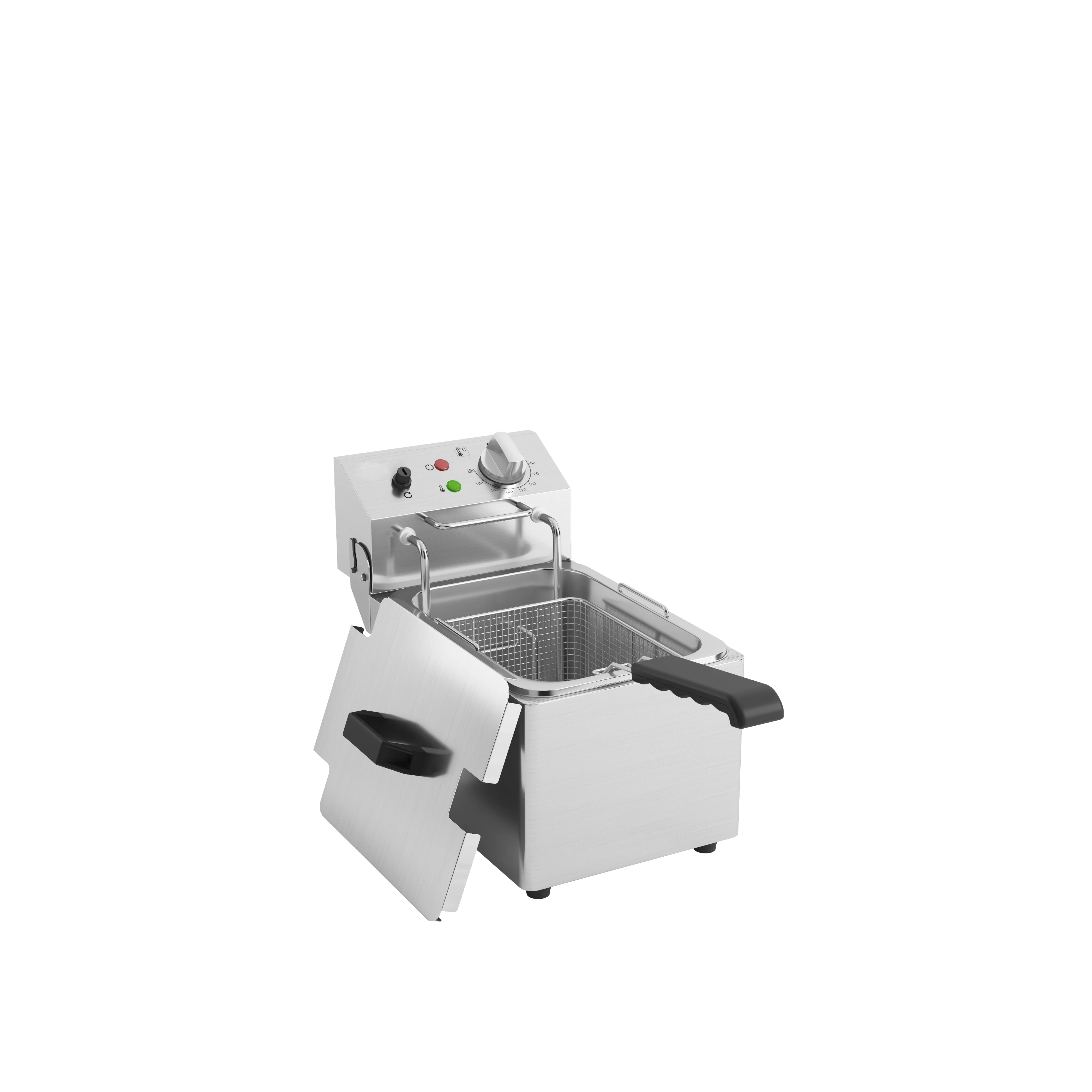 Wholesale Electric Deep Fryer Stainless Steel Commercial French Fries Fryer for Restaurant Home Hotels Food Shops