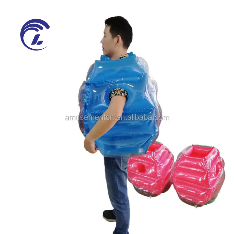 Outdoor football sports adult kids inflatable PVC zorb bubble ball inflatable bumper ball
