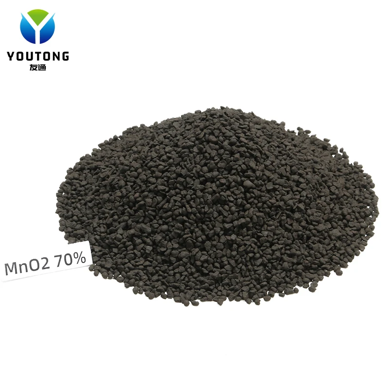 High MnO2 concentration Manganese sand for treatment of heavy  fe mn in ground water