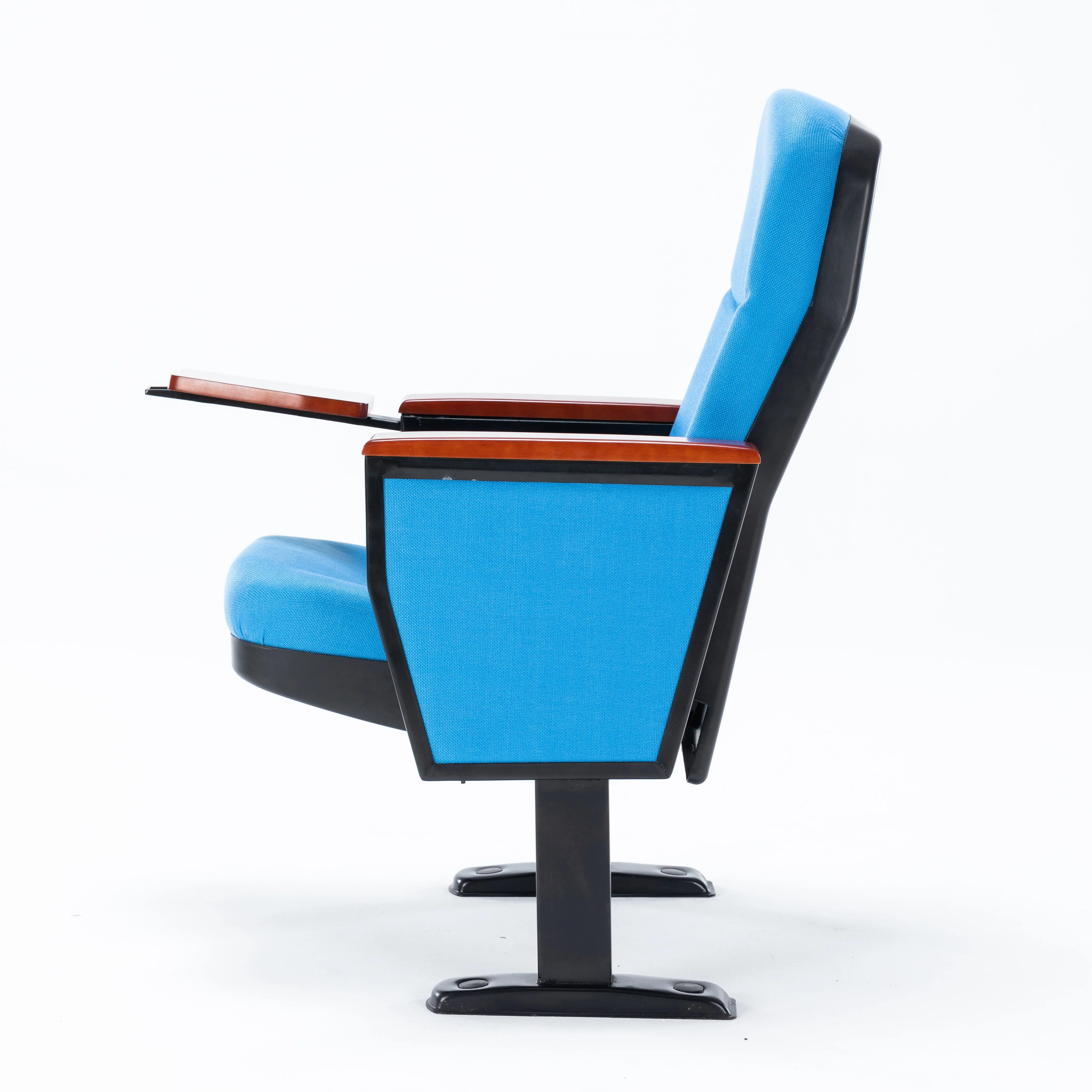 Auditorium Chairs Row Stadium Seat Manufacturers Custom with Writing Board Seating Solid Wood Folding Theater Chair Conference