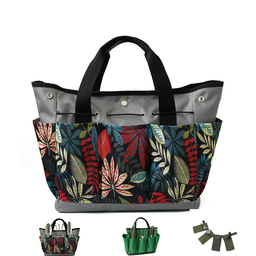 Производители гибкий уличный экранй мульти карманные портативный органайзер Множественная функция работы холста садовый инструмент сумка для хранения для женщин