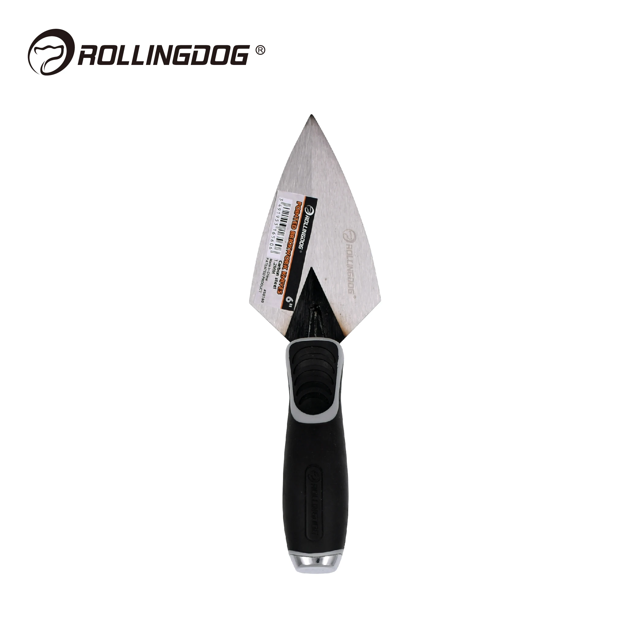 Затирочная машина ROLLINGDOG 6 дюймов 150 мм из углеродистой стали для нанесения кирпича заполнения небольших