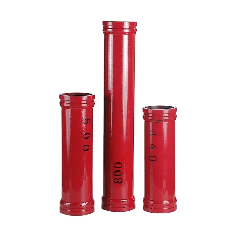 DN 125 4.5mm 5mm 7.1mm 8mm 9mm 3m St52 Concrete Pump Delivery conveying Pipe
