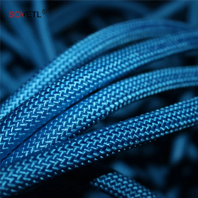 UHMWPE Rope High Strength Durable Colorful Cord Anti Abrasion Resistant Uhmwpe Braided Rope for Outdoor Sports Mooring