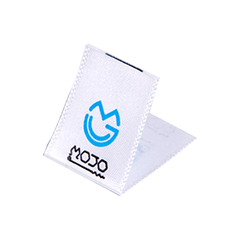 High quality Custom private label women new dress clothing woven label for garment