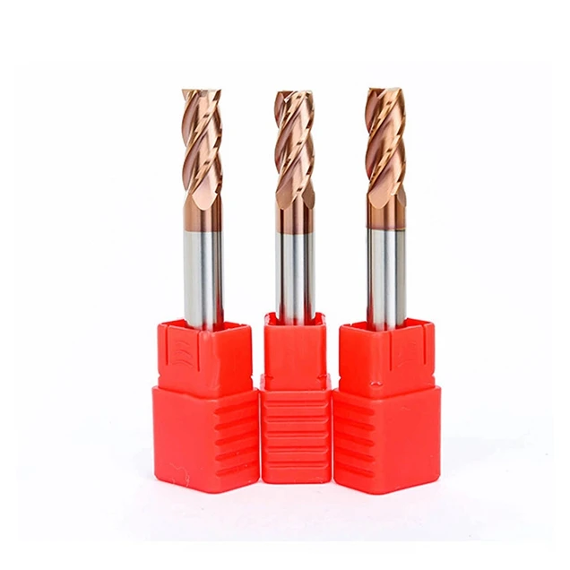 HRC55 CNC Cutting Tools Carbide Corner Radius End Mills for Metal Milling 2 Flute Segment Corner Radius End Mill