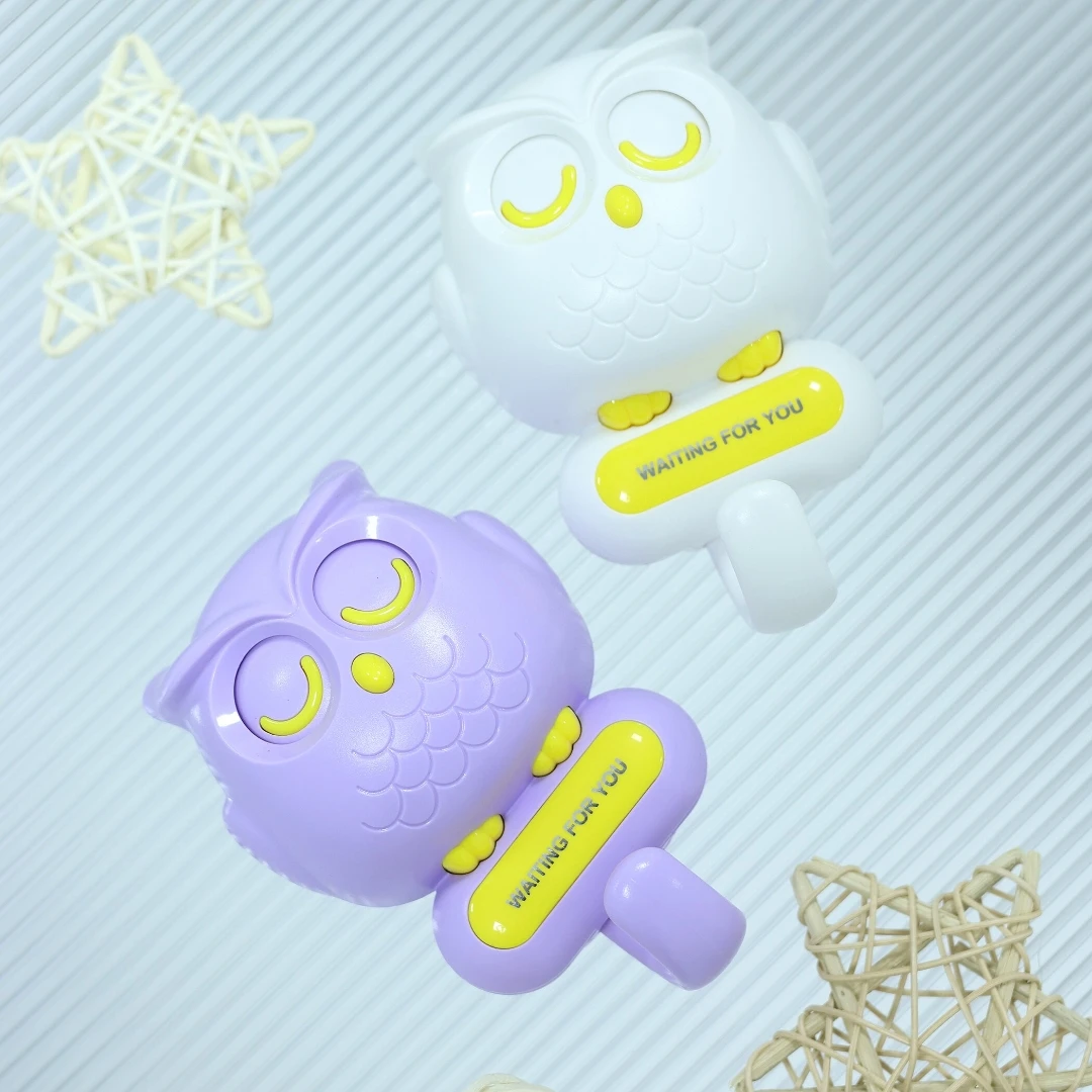 6 kind color Owl New Hook Gravity Type Creative Adhesive to Wall, Dormitory, Kitchen, and Other Practical Hooks