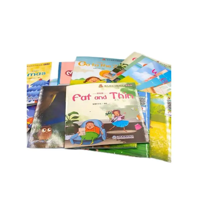 F000 60 Volumes Early Childhood English Storybook Graded Reader Picture Storybook Enlightenment Early Learning Storybook
