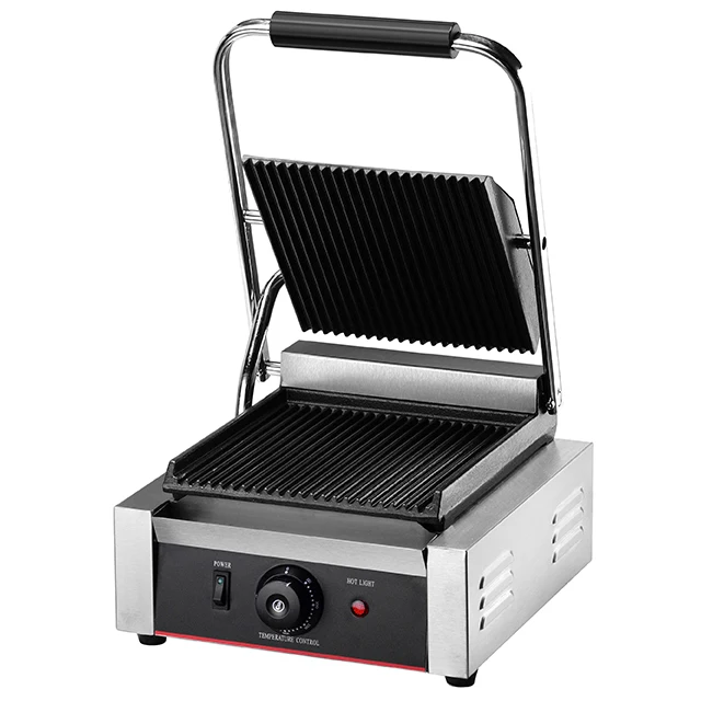 GH-811 Commercial Dual Breakfast Electric Contact Grill / Panini Grill