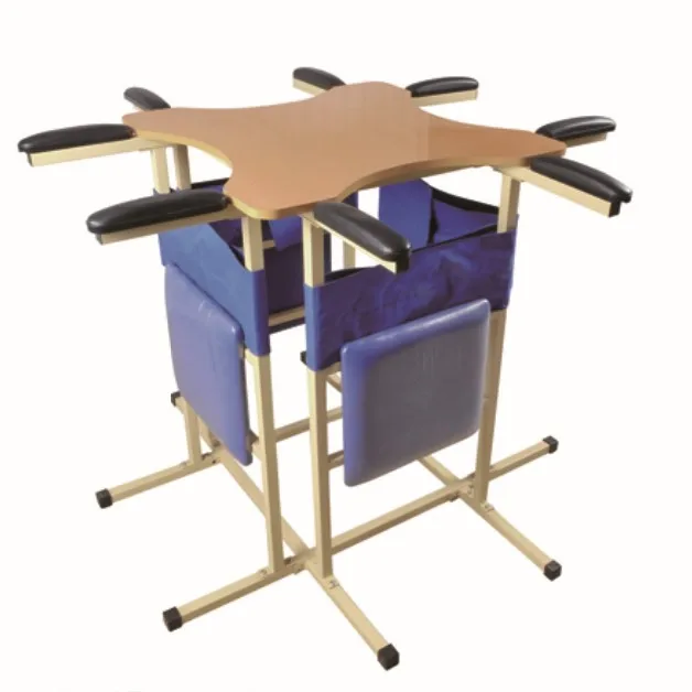 
Rehabilitation center 4 persons standing frame ability training equipment for cerebral palsy physical therapy for disabled 