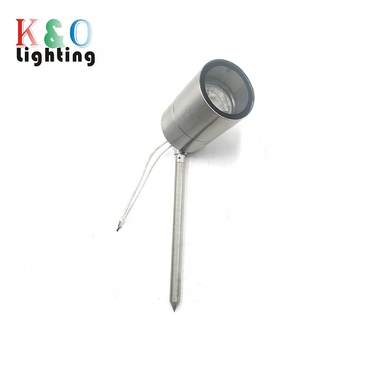 Stainless Steel MR16 GU10 Outdoor LED Lighting Spike Flood Light