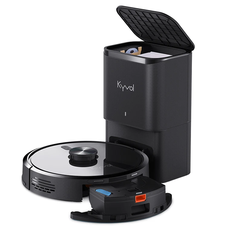 Kyvol Mini Wet and Dry Vacuum Cleaner Robot Electric with Battery Power Source for Household Hotels and RVs