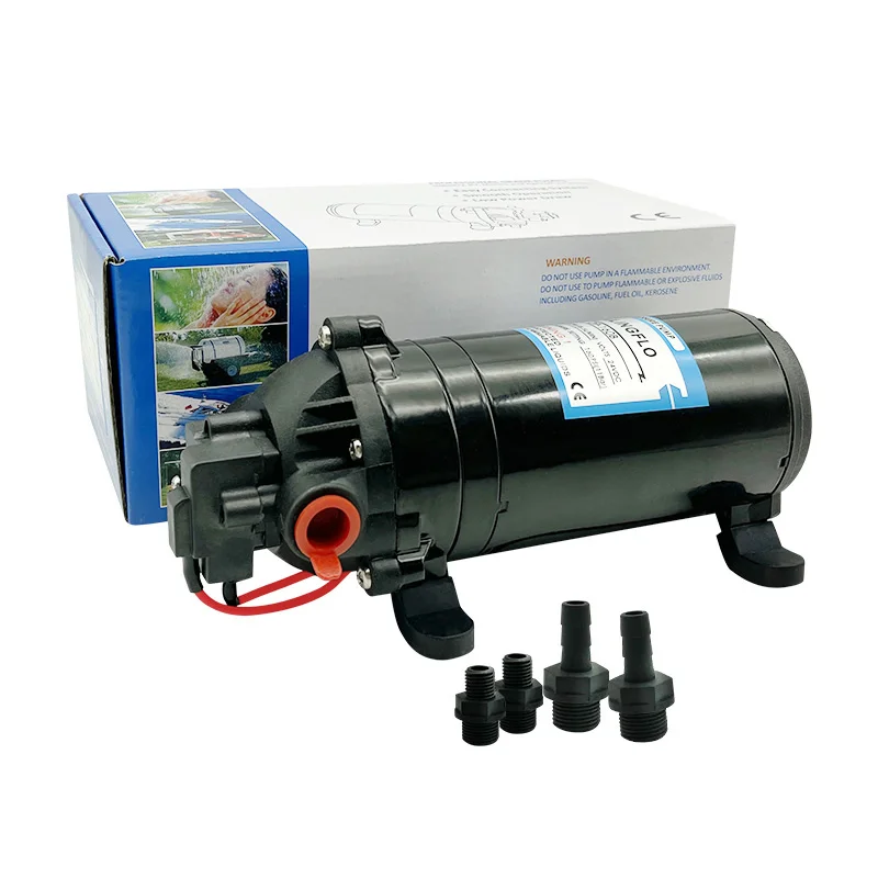 SAILINGFLO 160psi 12V Mini Electric Diaphragm Pump For Sprayer Road Sweeper