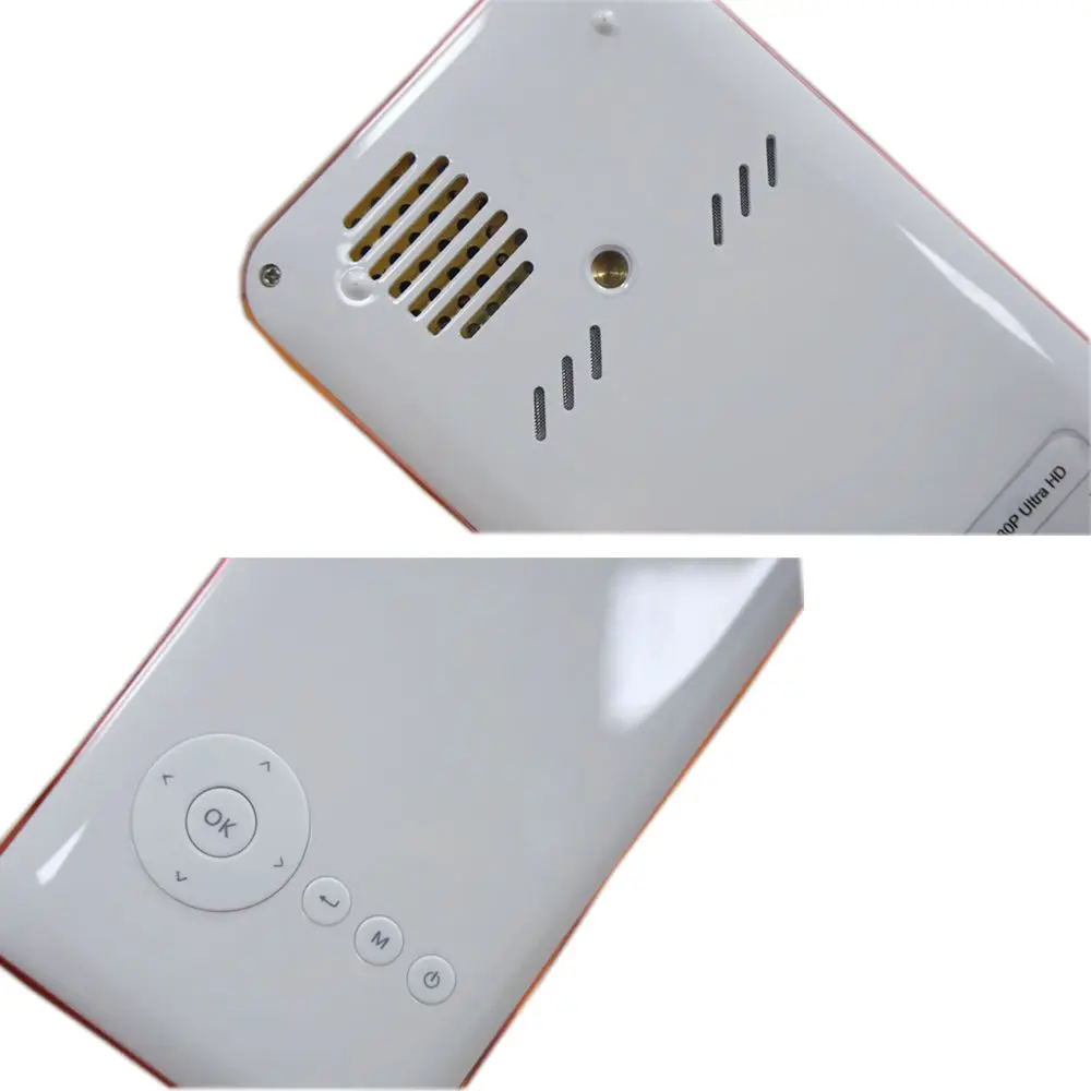 OEM Factory Supply Support Business LED Speaker Focus Lamp Battery Style Chip Outdoor RAM 4k Video Smart Wireless Pico Projector