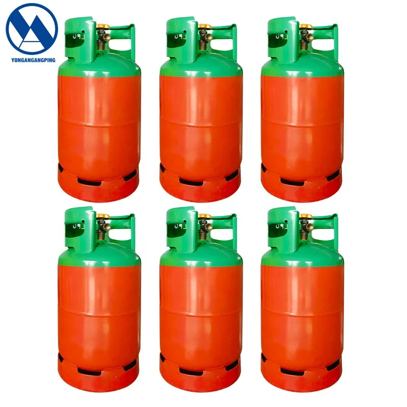 Top Selling 10KG 15KG LPG Gas Cylinders / Bottles / Tanks Price For Cooking Use