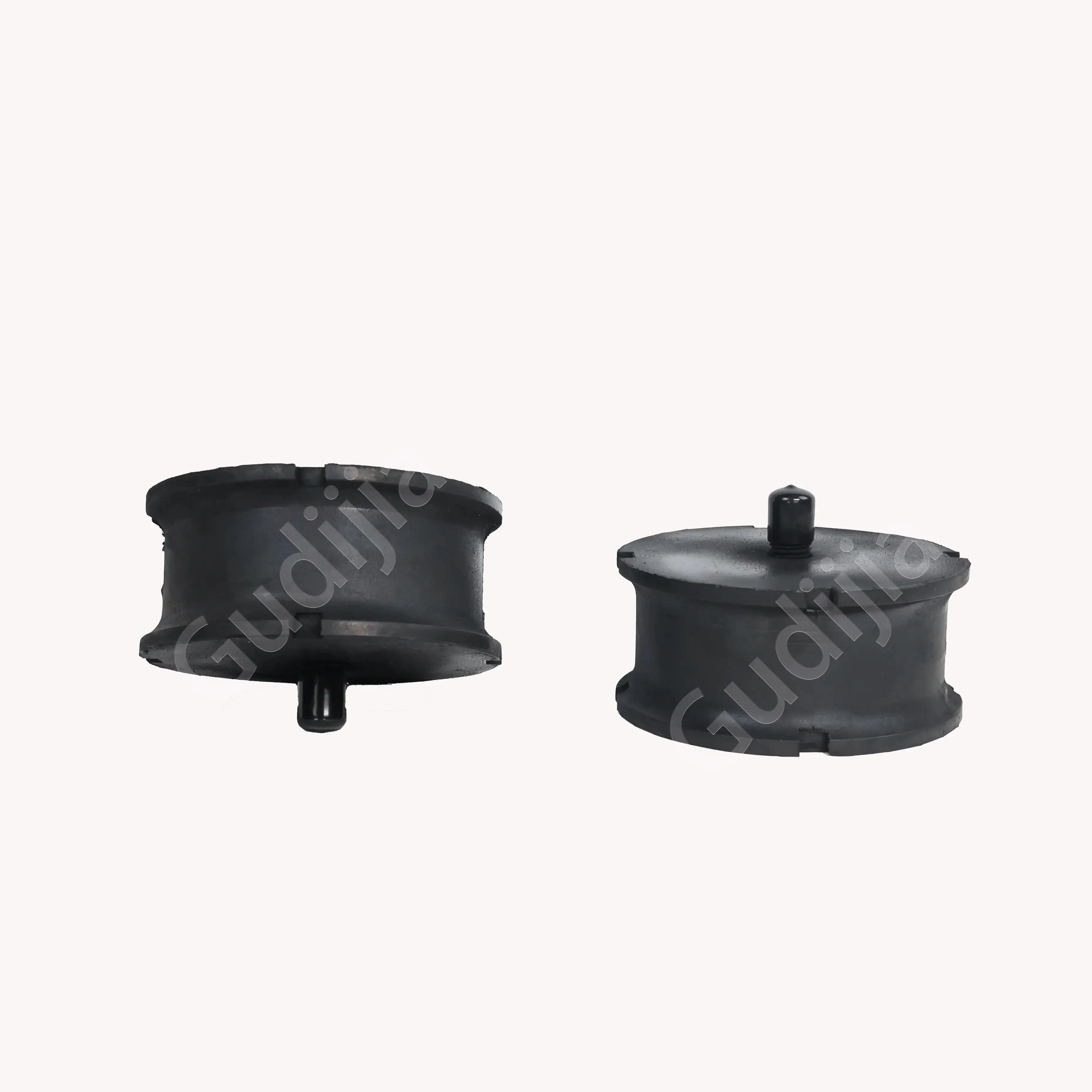 Black Square Anti Vibration Rubber Damper Best Price Rubber Track Accessories