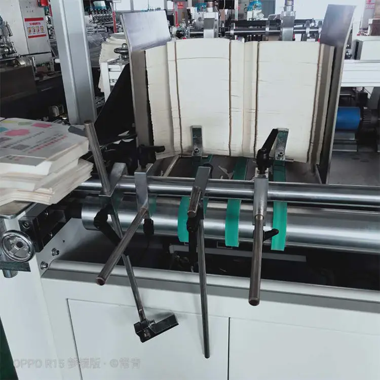 Hongshuo HS-HBJ-1000 Good price carton kraft aluminum foil paper food lunch box making forming erecting machine