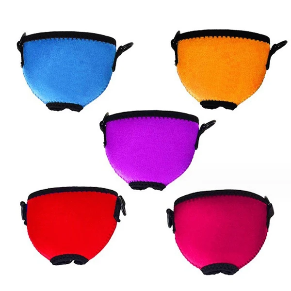 SCPKH014 Wine Glass Insulator Neoprene Sleeve with Adjustable Neck Strap Drink Holder Wine Glass Insulator