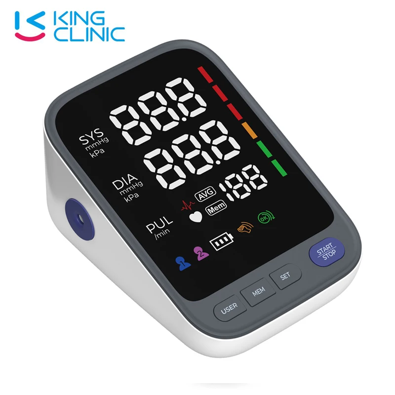 Household LED Screen Blood Pressure Monitor Factory Bp Monitor Large LED Display