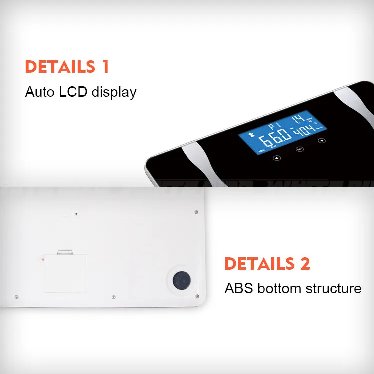 Digital Body Fat Scale with Large Platform for Comfortable Use and Accurate Readings Bathroom Scales Body Fat Scale