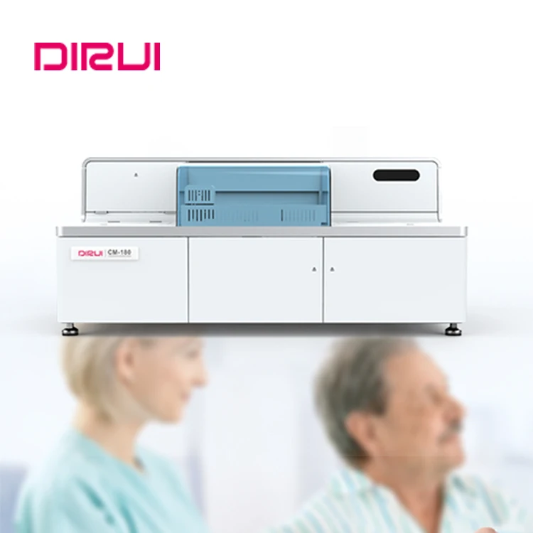 Dirui Hot Selling Clia Analyzer 180T/H Immunofluorescence Immunoassay Analyzer Price For Human