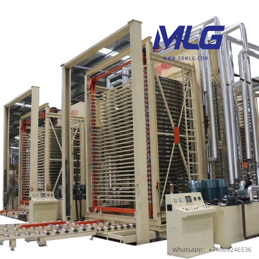 600T 4X8FT Plywood Hot Press Machine with Forklift