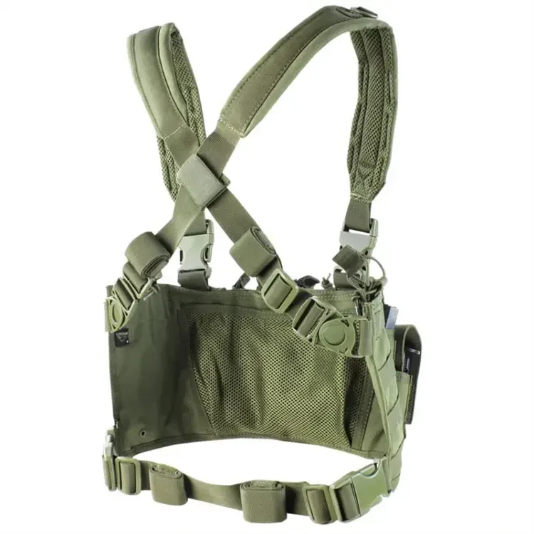 Tactical Mag/Magazine Carry Chest Rig Vest Bag Lightweight Hunting Plate Carrier with Molle Pouch