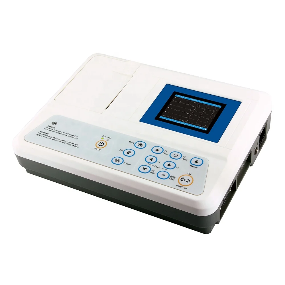 Ветеринарная портативная электрокардиограмма электронная сигарета цифровой Холтер ЭКГ 3 канала 12 свинцовый для ветеринара