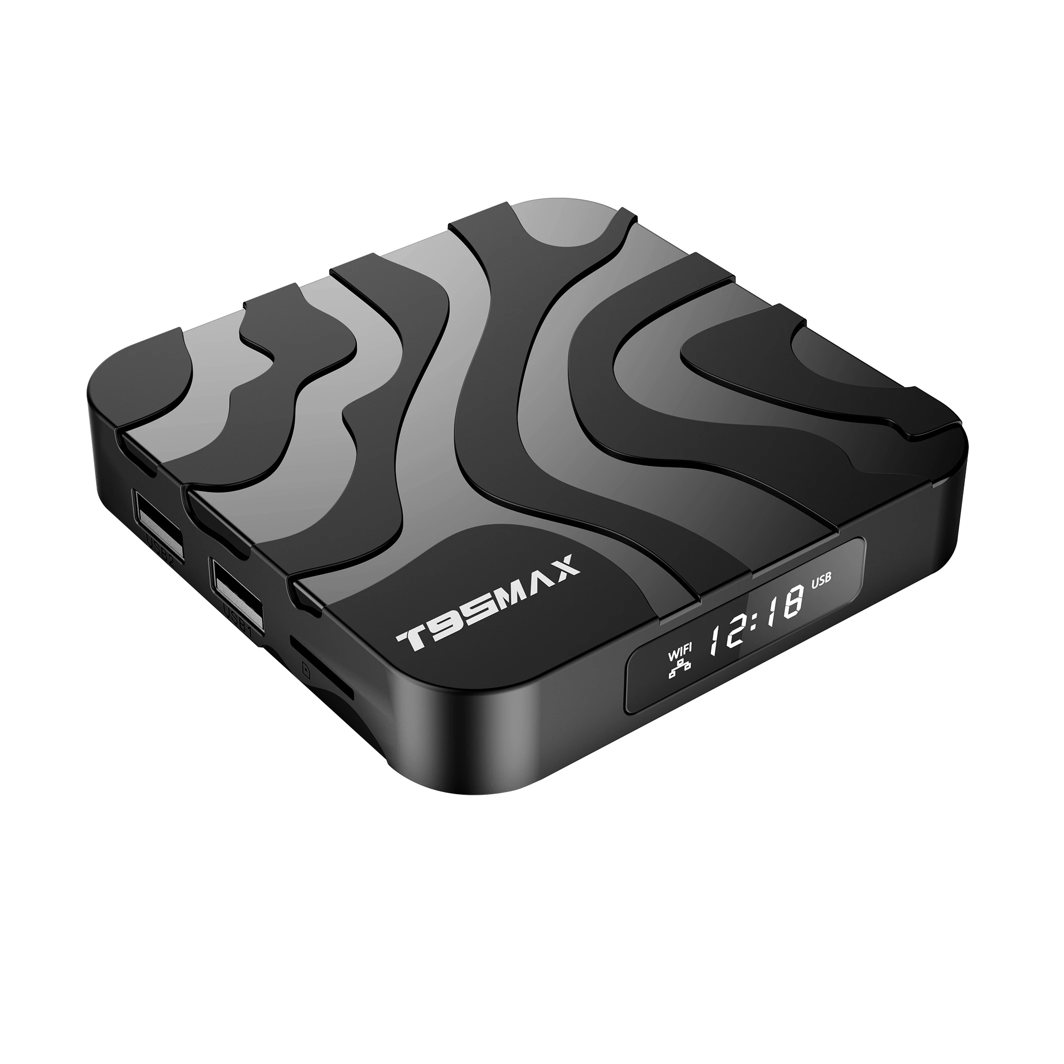 T95 Max Smart TV Box Android 12.0 Allwinner H618 2.4G/5G WiFi BT4.0 H.265 HEVC Support 6K 4K HDR Set Top Box Media Player T95Max