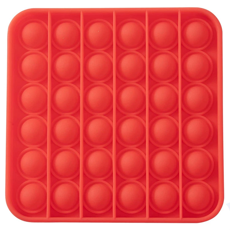 Best Quality Manufacturer Supplier Silicone Push Pop Bubble Squeeze Sensory Fidget Toy