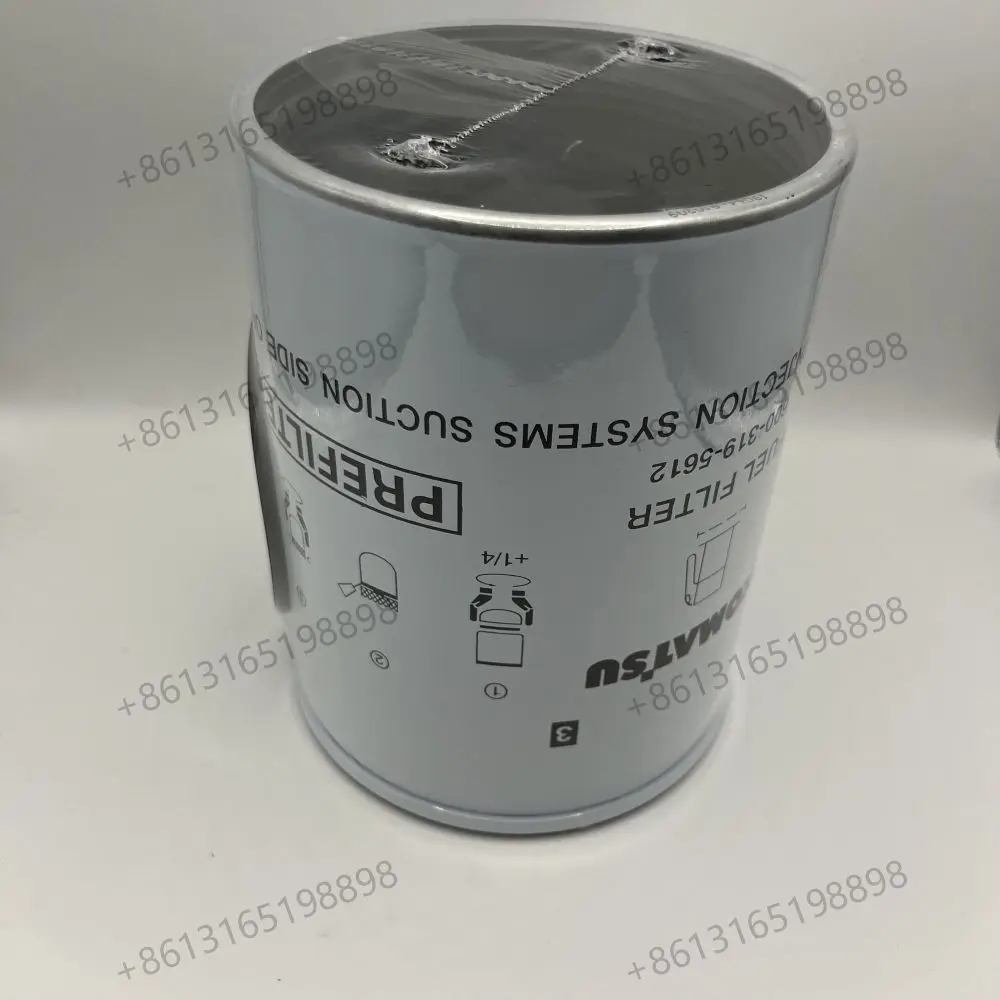 Komatsu excavator PC200 PC220 PC300 PC350 PC390 HB205 HB215 bulldozer D85 cartridge fuel water separator filter 600-319-5612