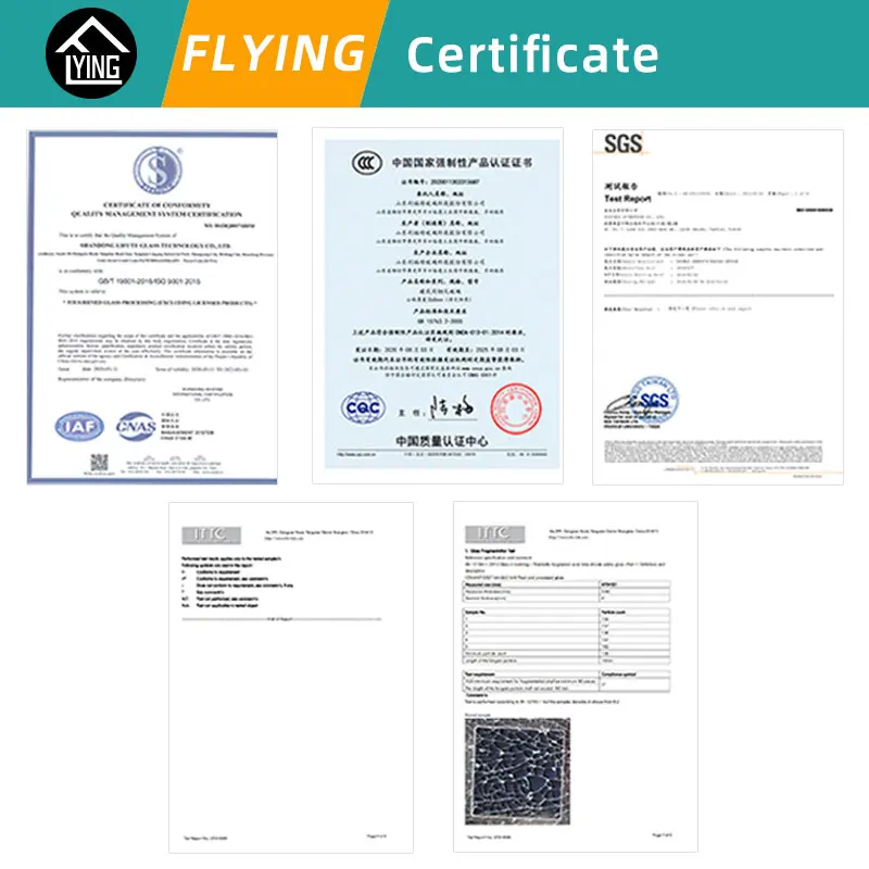 Glass Price Fence Double Triple Glazed Clear Cost Per Square Foot Custom Glass Laminated Glass Machine Tempered Laminated